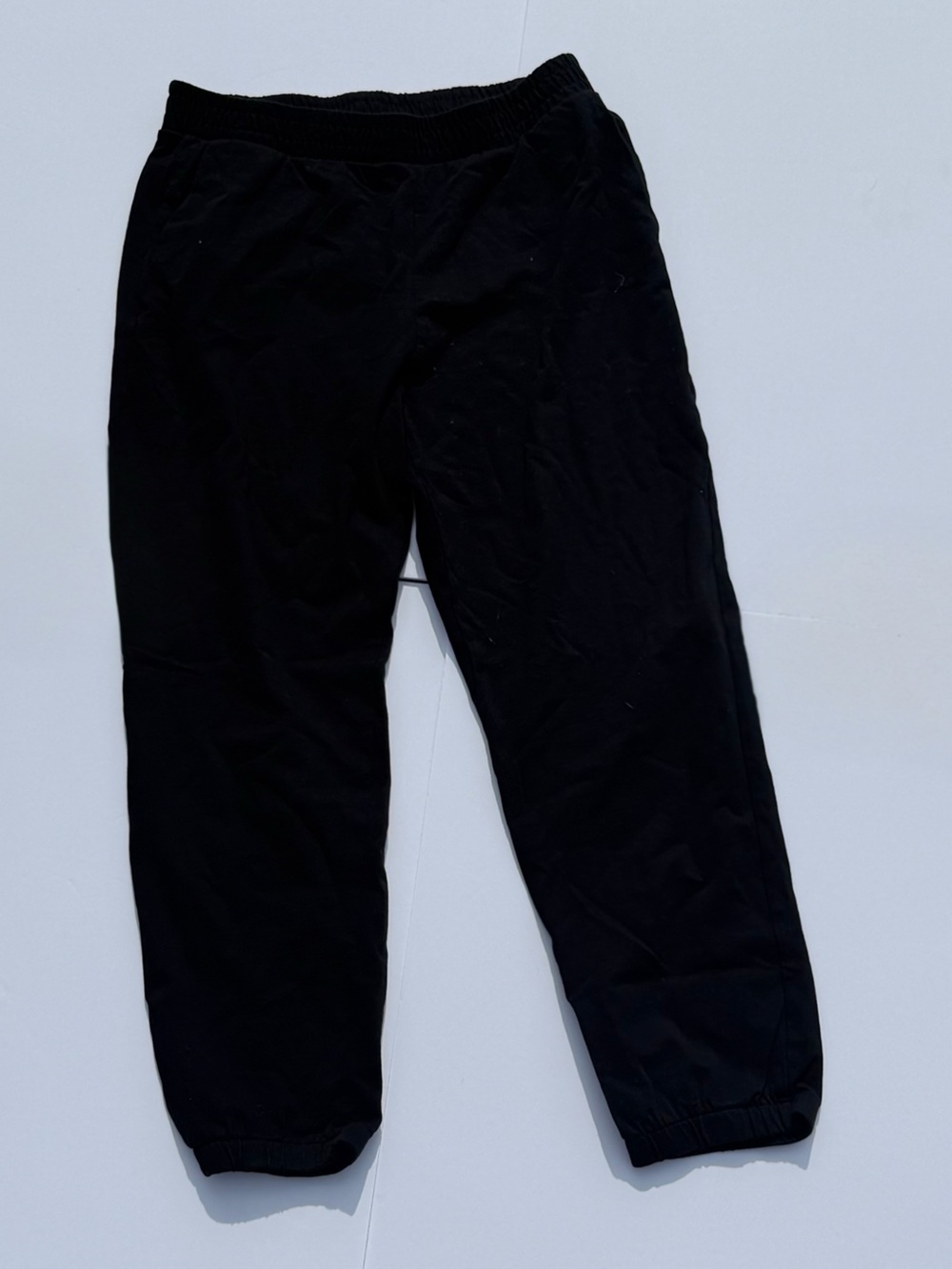 Woman's Black Jogger Pants - Comfortable Everyday Wear